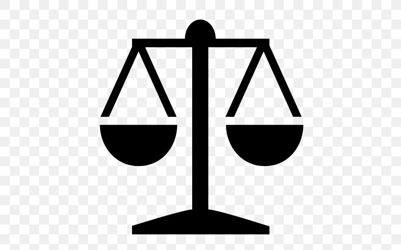Measuring Scales, PNG, 512x512px, Measuring Scales, Area, Black And White, Court, Justice Download Free
