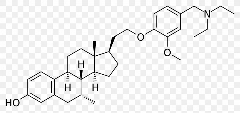 Ethinylestradiol Selective Estrogen Receptor Modulator, PNG, 2165x1020px, Estradiol, Antiestrogen, Area, Black And White, Dehydroepiandrosterone Download Free