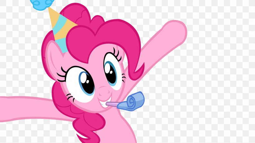 My Little Pony: Pinkie Pies Party Birthday Cake Clip Art, PNG, 1920x1080px, Watercolor, Cartoon, Flower, Frame, Heart Download Free