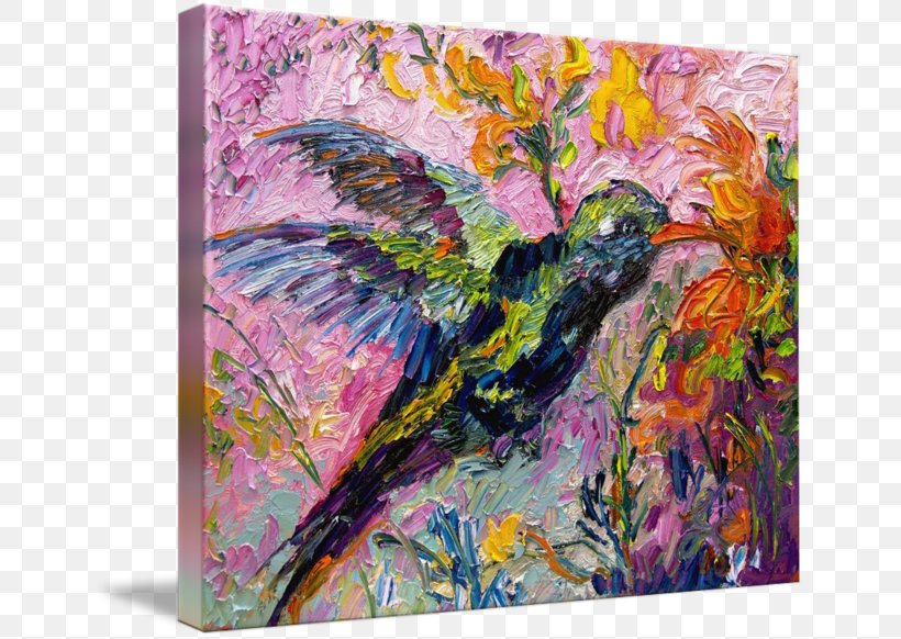 Oil Painting Art Acrylic Paint, PNG, 650x582px, Painting, Acrylic Paint, Art, Bird, Canvas Download Free