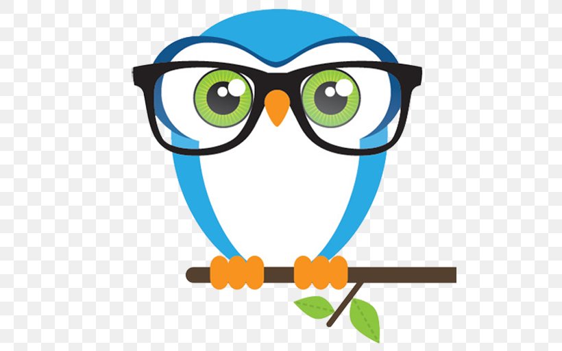Owl Bird Glasses Cross-stitch Clip Art, PNG, 512x512px, Owl, Artwork, Barn Owl, Barred Owl, Beak Download Free