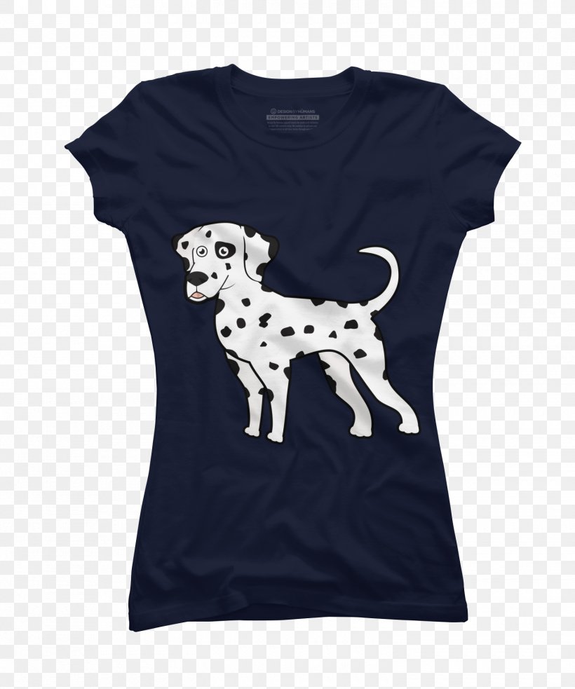 T-shirt Hoodie Dalmatian Dog Top, PNG, 1500x1800px, Tshirt, Black, Clothing, Dalmatian Dog, Dress Download Free