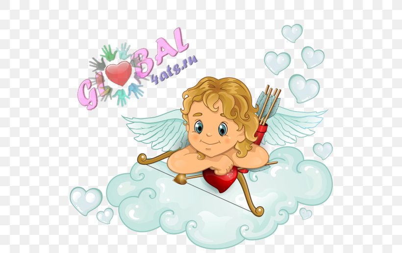 Cupid Valentine's Day Clip Art, PNG, 539x517px, Cupid, Angel, Art, Cartoon, Digital Image Download Free