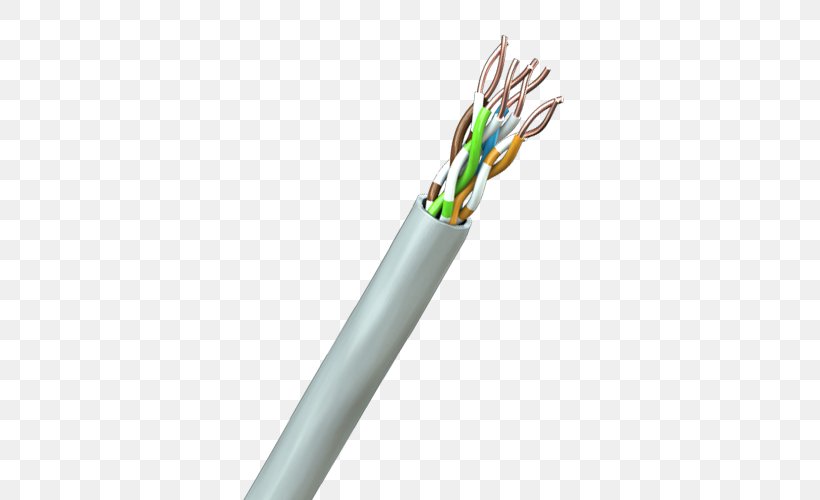 Electrical Cable Category 5 Cable Twisted Pair Skrętka Nieekranowana Structured Cabling, PNG, 500x500px, Electrical Cable, Cable, Category 5 Cable, Data, Data Transmission Download Free