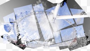 London Eye - London Eye Collage Photography PNG