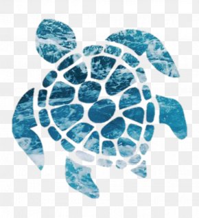 Pastel Surf - Sea Turtle Sticker Decal The Happy Turtle PNG