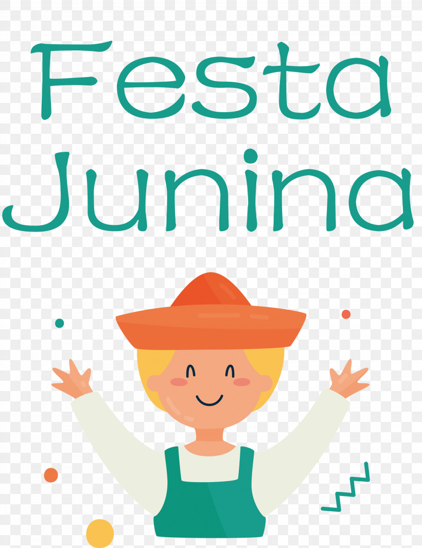 Festa Junina June Festival Brazilian Harvest Festival, PNG, 2308x3000px, Festa Junina, Behavior, Cartoon, Geometry, Happiness Download Free