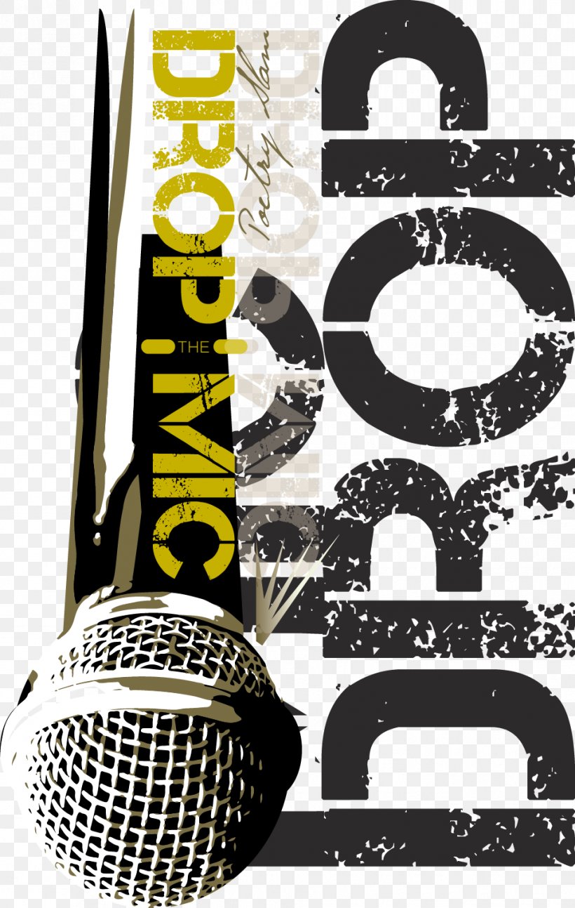 Microphone Poetry Slam Spoken Word Open Mic, PNG, 967x1525px, Microphone, Brand, Competition, Drop The Mic, Label Download Free