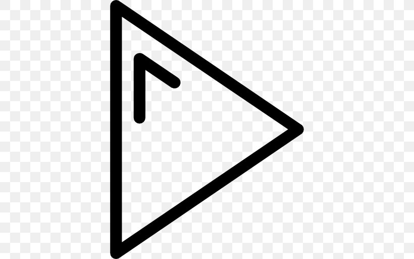 Right Triangle Clip Art, PNG, 512x512px, Triangle, Area, Black And White, Rectangle, Right Triangle Download Free