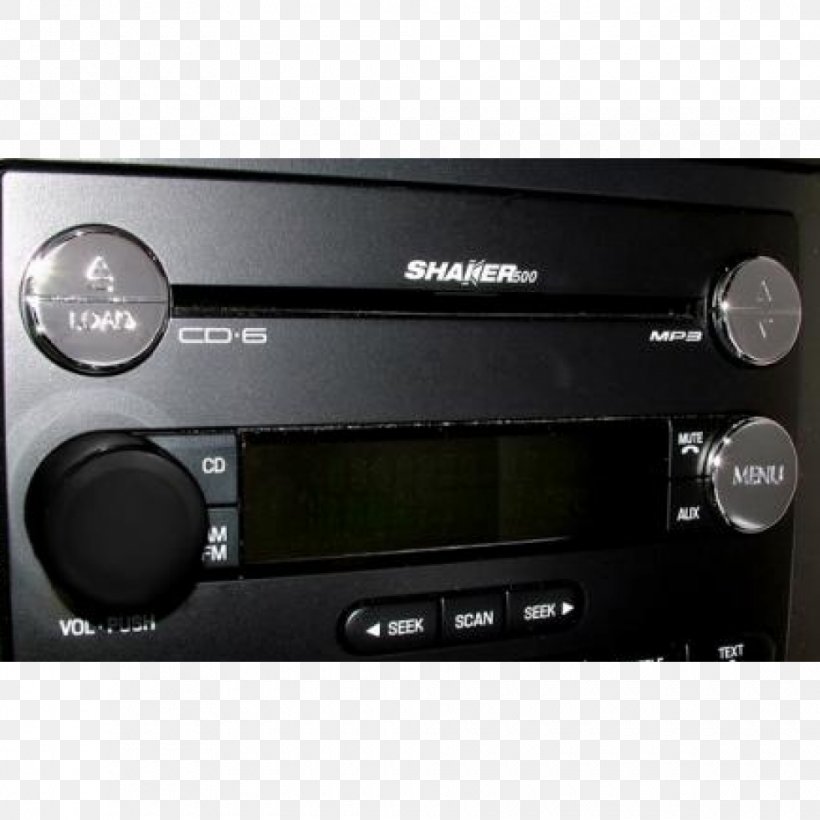 Stereophonic Sound Car Radio Receiver Ford Mustang, PNG, 980x980px, Stereophonic Sound, Amplifier, Audio, Audio Equipment, Audio Power Amplifier Download Free