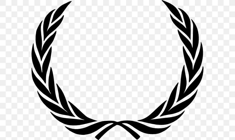 Laurel Wreath Bay Laurel Clip Art, PNG, 600x490px, Laurel Wreath, Advent Sunday, Bay Laurel, Beak, Black And White Download Free