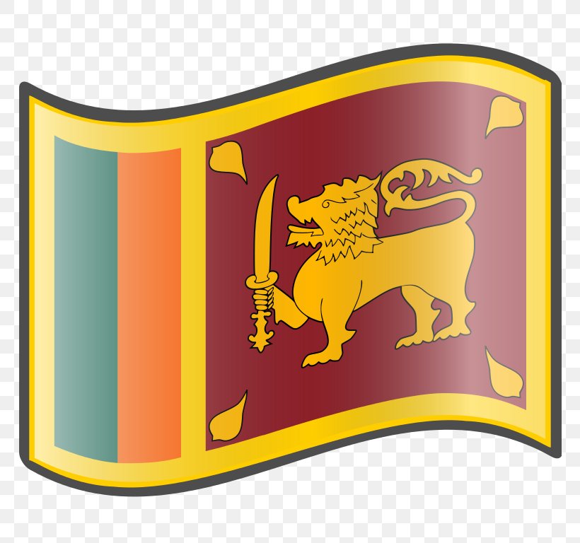 Flag Of Sri Lanka Sri Jayawardenapura Kotte National Flag Flag Of The United States, PNG, 768x768px, Flag Of Sri Lanka, Brand, Country, Flag, Flag Of England Download Free
