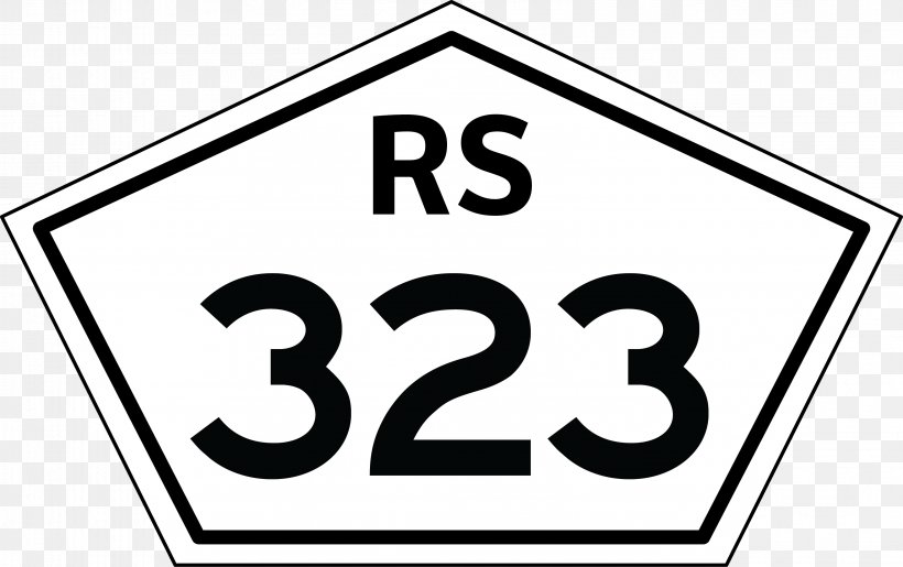 Highway Shield RS-435 State Highway RS-389, PNG, 3163x1990px, Highway Shield, Area, Black And White, Brand, Highway Download Free