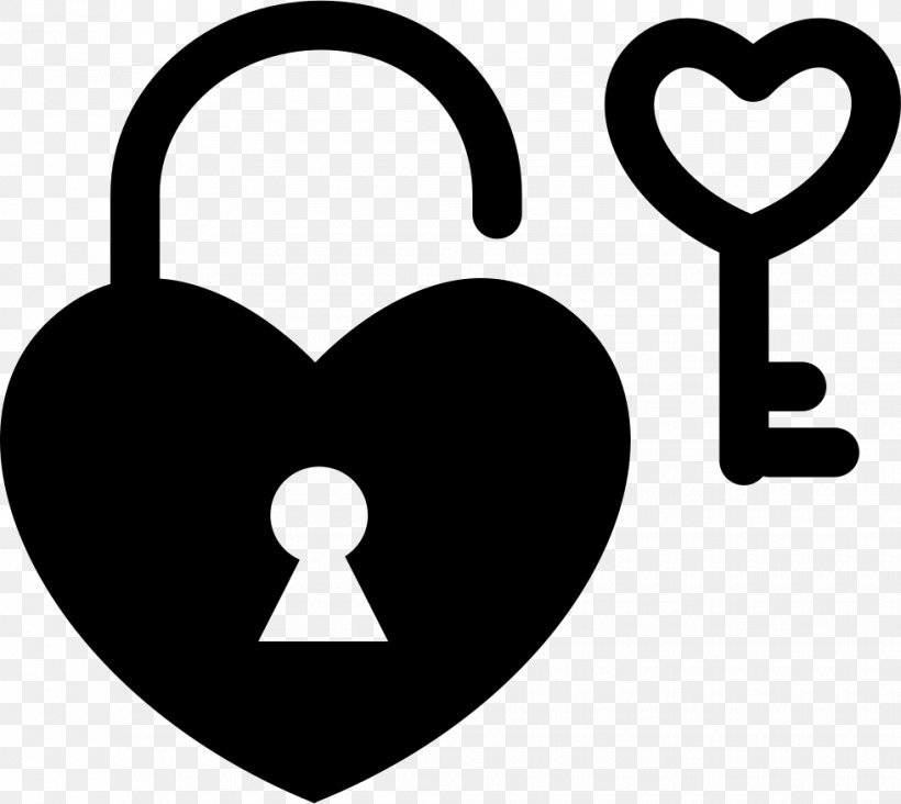 Padlock Heart Love Lock Clip Art, PNG, 980x876px, Padlock, Area, Black And White, Body Jewelry, Heart Download Free