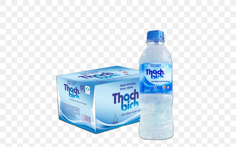 Thach Bich Mineral Water Factory Water Bottles Drinking Water, PNG, 500x512px, Mineral Water, Aquafina, Bottle, Bottled Water, Distilled Water Download Free