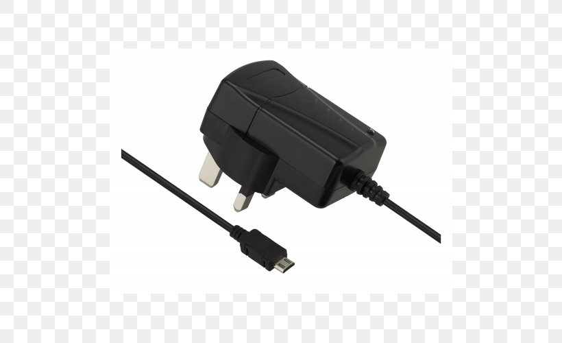 Battery Charger AC Adapter Laptop Alternating Current, PNG, 500x500px, Battery Charger, Ac Adapter, Adapter, Alternating Current, Cable Download Free