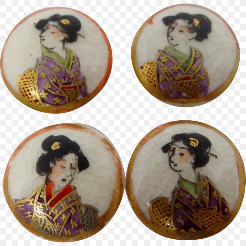 Hand-painted Button - Ceramic Porcelain Plate Tableware Barnes & Noble PNG