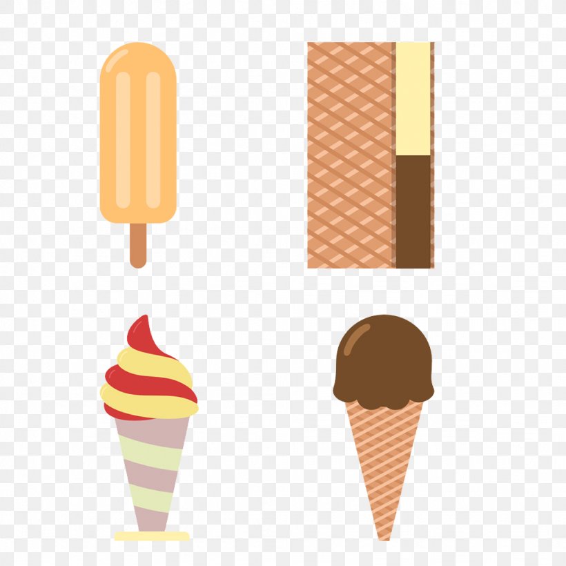 Ice Cream Cone Strawberry Ice Cream, PNG, 1024x1024px, Ice Cream, Animation, Cartoon, Cream, Drawing Download Free
