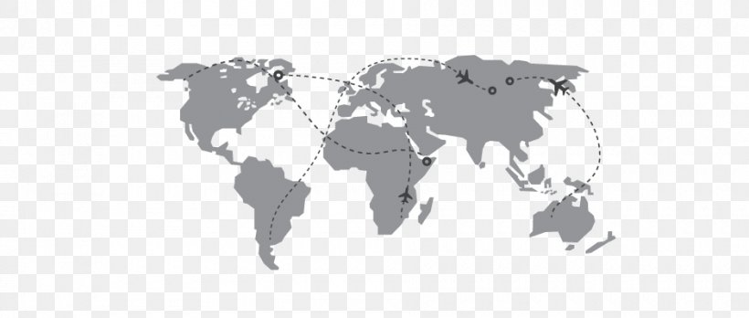 World Map Globe, PNG, 940x400px, World, Atlas, Black, Black And White, Can Stock Photo Download Free