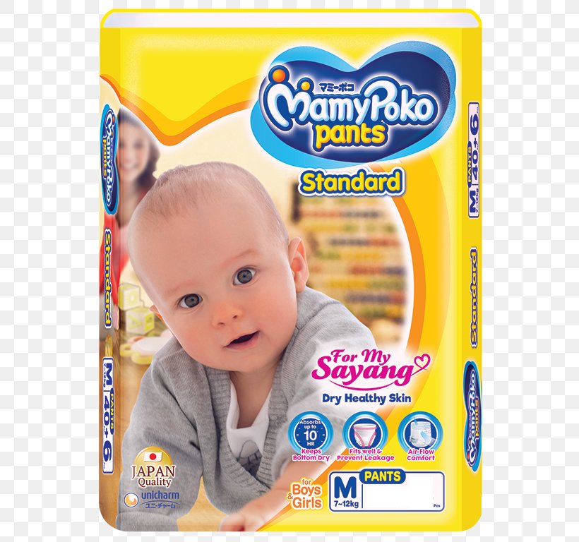 Diaper Mamypoko Pants Standard MamyPoko Standard Pants, PNG, 768x768px, Diaper, Child, Clothing Sizes, Infant, Online Shopping Download Free