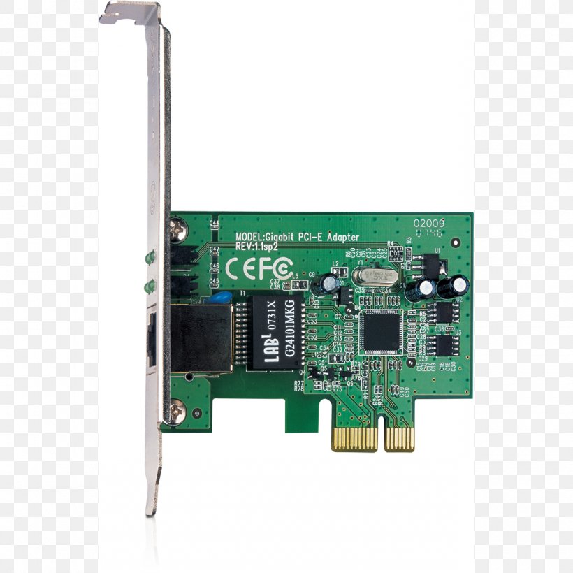 Network Cards & Adapters Gigabit Ethernet Conventional PCI PCI Express TP-Link, PNG, 1280x1280px, Network Cards Adapters, Adapter, Computer Component, Computer Network, Conventional Pci Download Free