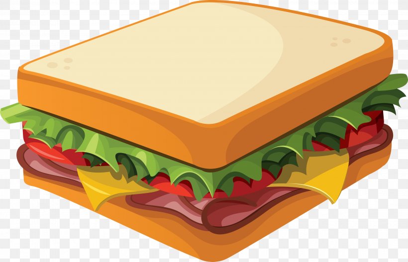 Submarine Sandwich Club Sandwich Tuna Fish Sandwich Clip Art, PNG, 3445x2218px, Hamburger, Box, Butterbrot, Cheese Sandwich, Chicken Sandwich Download Free