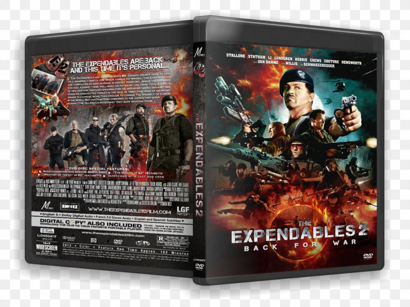 Action Film The Expendables Subtitle Streaming Media, PNG, 1024x768px, Action Film, Dvd, English, Expendables, Expendables 2 Download Free