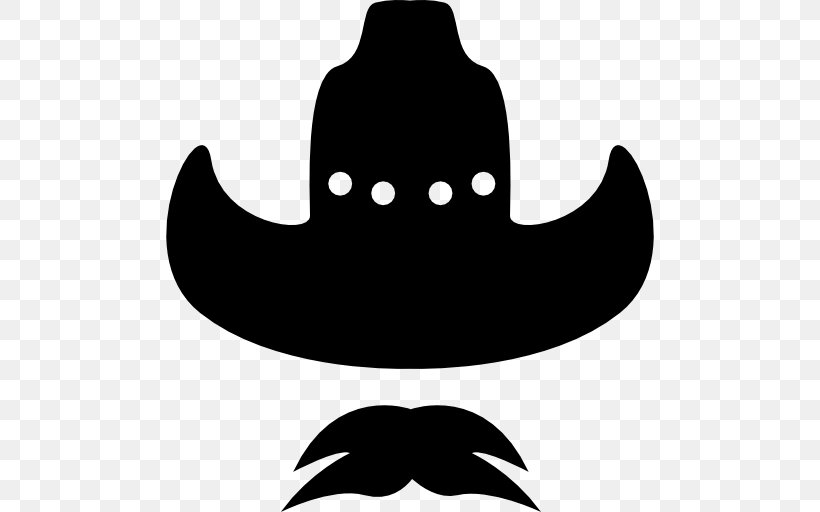 Cowboy Hat Clip Art, PNG, 512x512px, Cowboy Hat, Black, Black And White, Boot, Cowboy Download Free