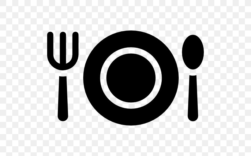 Symbol, PNG, 512x512px, Symbol, Black And White, Brand, Cooking, Eating Download Free