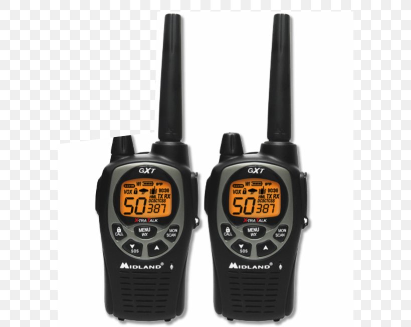 Walkie-talkie Midland Radio Radio Station LPD433 Citizens Band Radio, PNG, 750x654px, Walkietalkie, Artikel, Citizens Band Radio, Communication Channel, Electronic Device Download Free