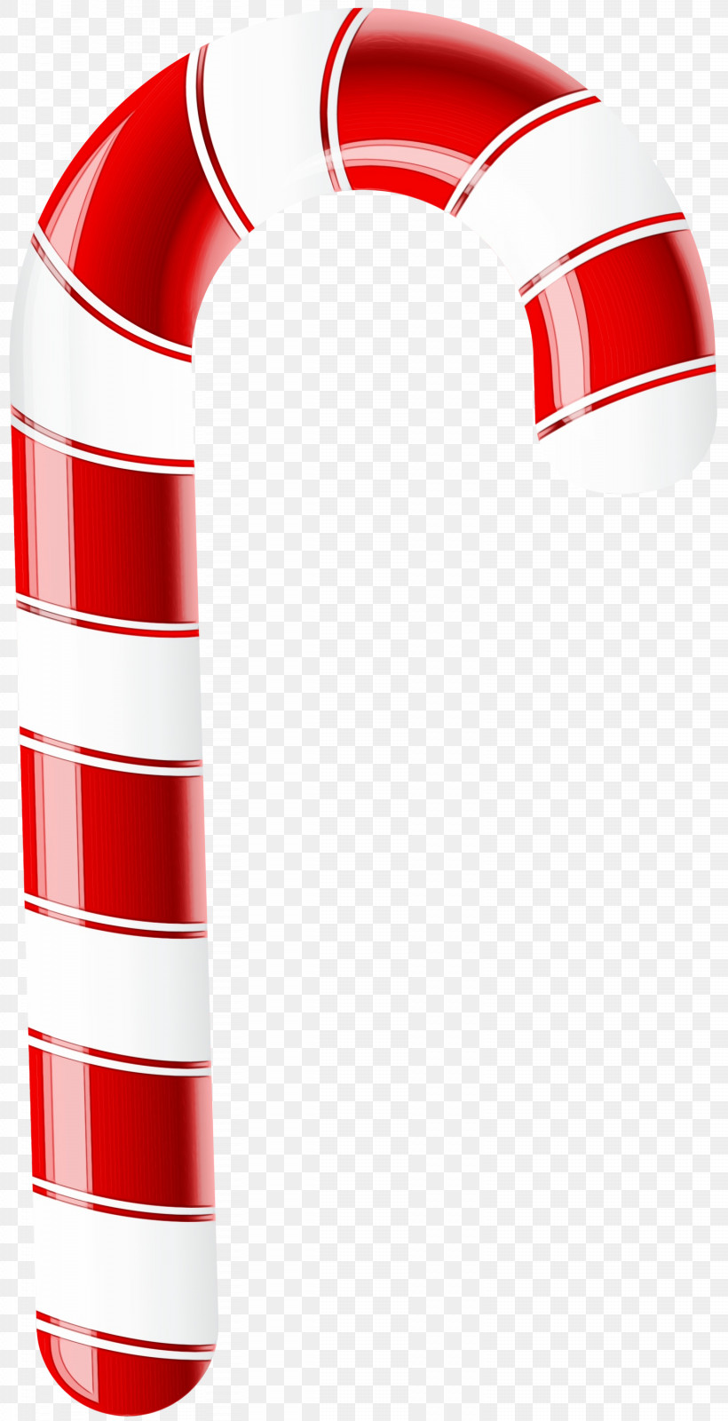 Candy Cane, PNG, 1537x3000px, Watercolor, Candy Cane, Christmas, Material Property, Paint Download Free