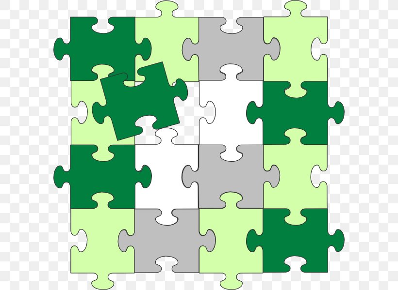 Jigsaw Puzzles Green Jigsaw Puzzle Clip Art, PNG, 600x599px, Jigsaw Puzzles, Area, Green, Green Jigsaw Puzzle, Jigsaw Download Free