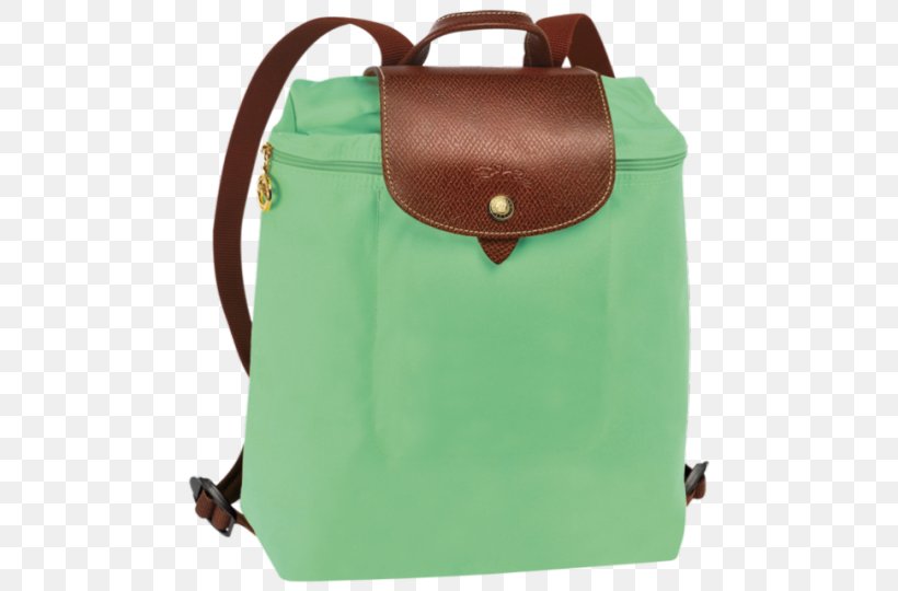 Longchamp 'Le Pliage' Backpack Handbag, PNG, 540x540px, Longchamp, Backpack, Bag, Baggage, Green Download Free