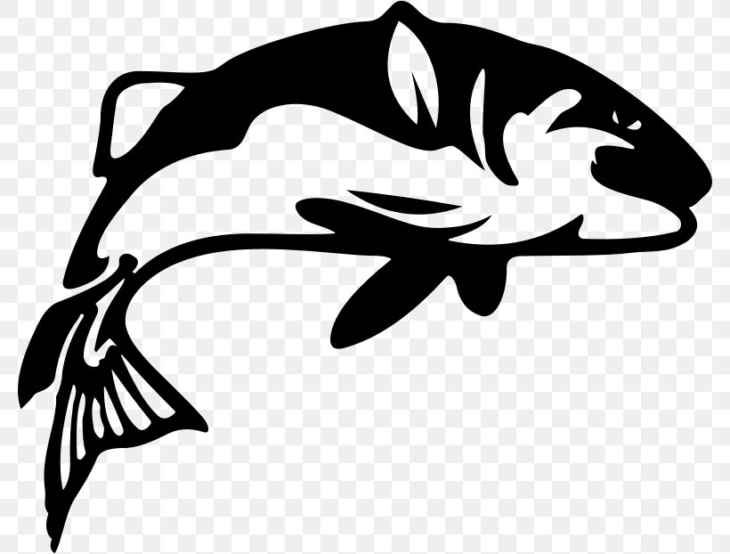 Silhouette Fish Clip Art, PNG, 780x622px, Silhouette, Art, Artwork, Beak, Black Download Free