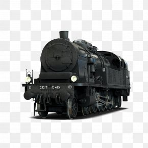 Steam Engine - Train Steam Engine Rail Transport Locomotive PNG