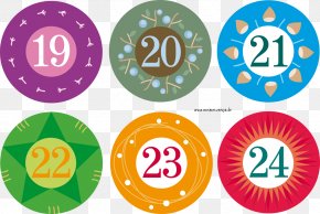 Christmas - Advent Calendars Christmas Number PNG