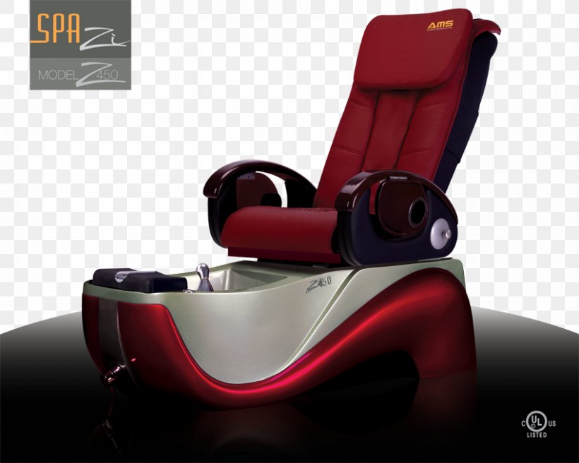 Massage Chair Pedicure Day Spa Nail Beauty Parlour, PNG, 850x680px, Massage Chair, Automotive Design, Barber, Beauty Parlour, Car Seat Cover Download Free