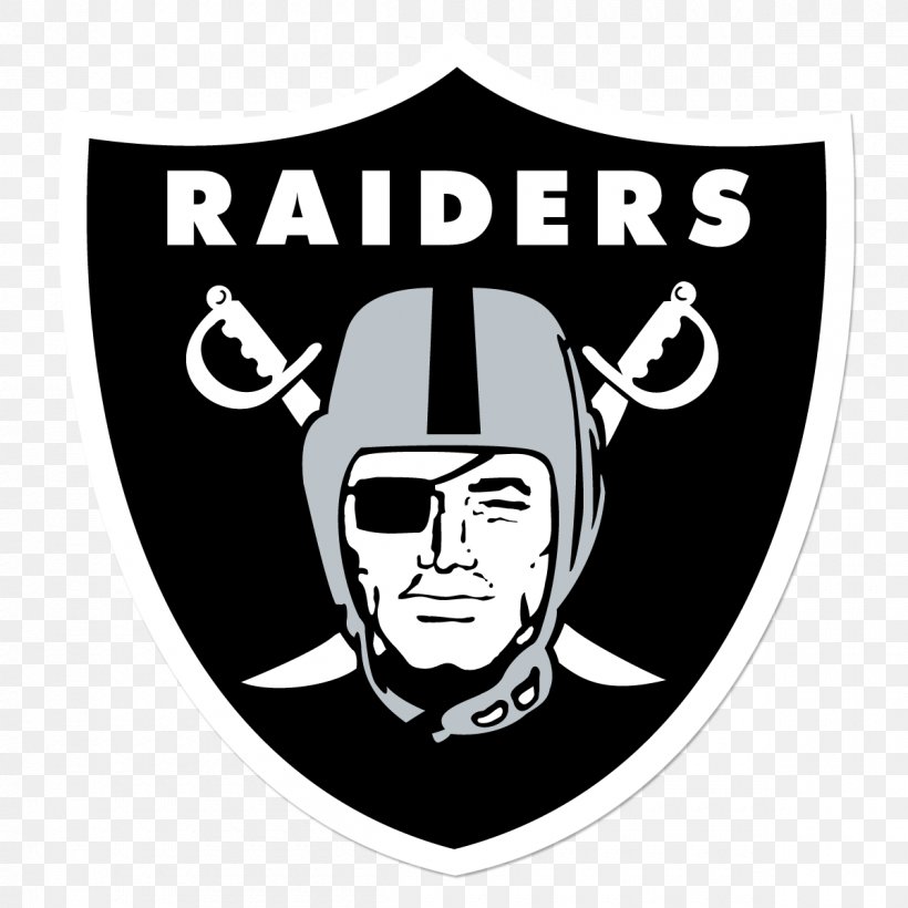 Oakland Raiders NFL Denver Broncos New York Giants, PNG, 1200x1200px, Oakland Raiders, American Football, American Football Conference, Black, Black And White Download Free