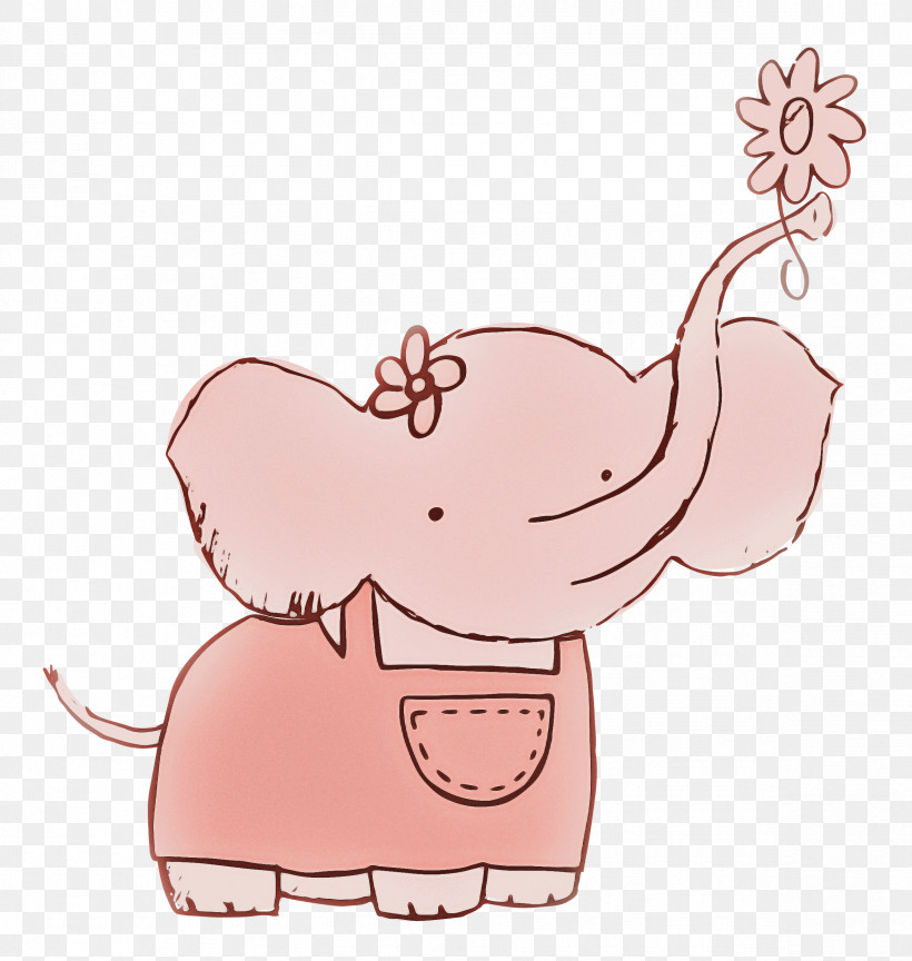 Little Elephant Baby Elephant, PNG, 2372x2500px, Little Elephant, Baby Elephant, Cartoon, Data, Elephant Download Free
