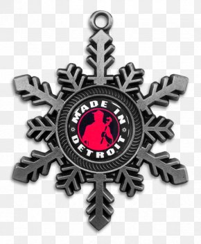 Snowflake Ornaments - Made In Detroit Beer T-shirt Fathead, LLC Paper PNG