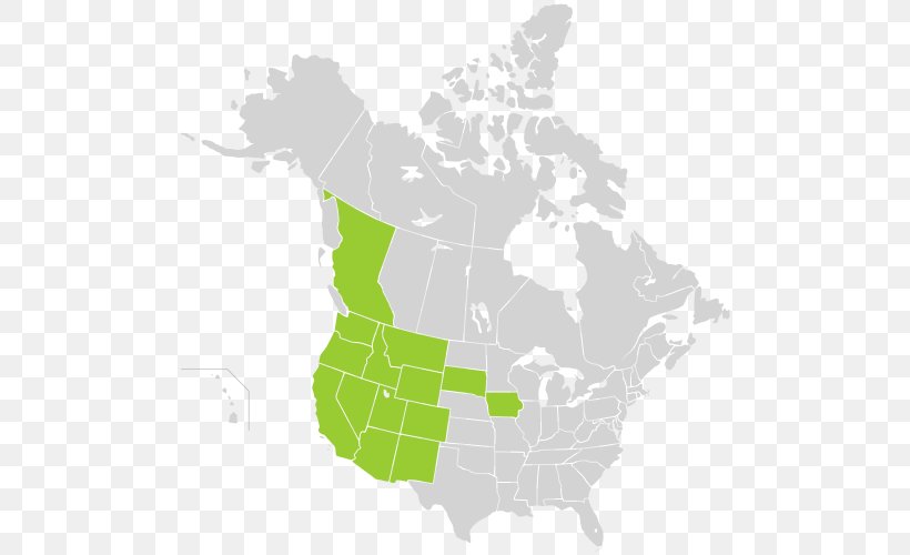 United States Blank Map Canada, PNG, 500x500px, United States, Area, Blank Map, Border, Canada Download Free