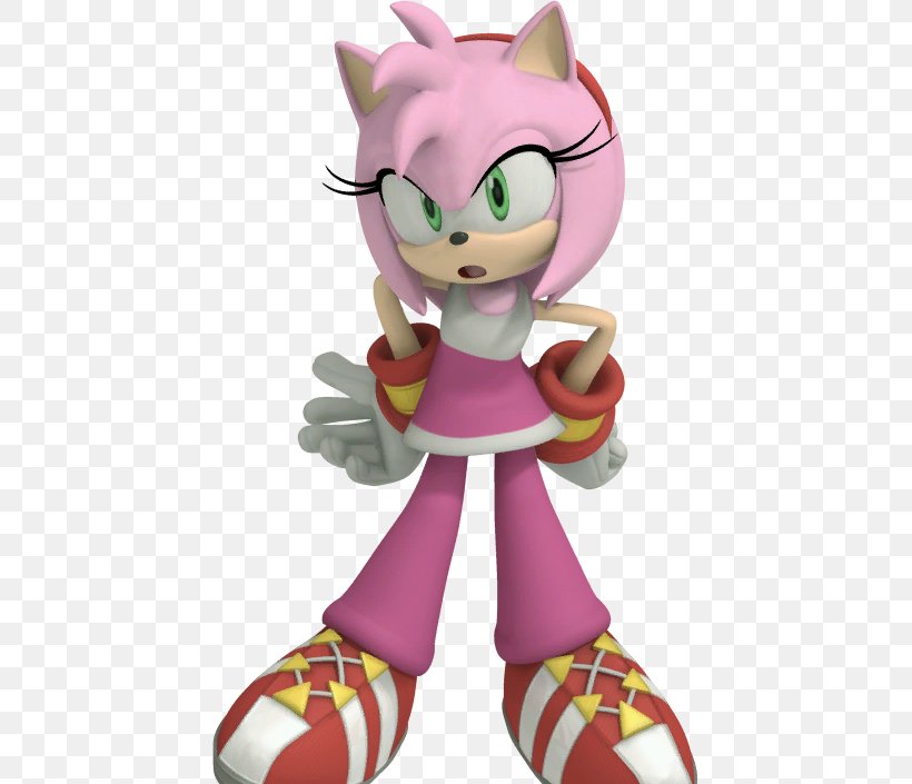 Sonic Free Riders Sonic Riders: Zero Gravity Amy Rose Tails, PNG, 437x705px, Sonic Free Riders, Action Figure, Amy Rose, Cartoon, Cream The Rabbit Download Free