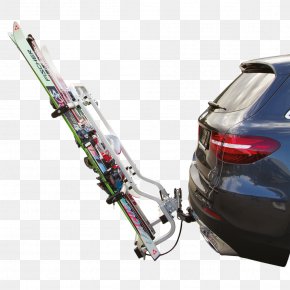 Car - Car Bumper Tow Hitch Snowboard Ski PNG