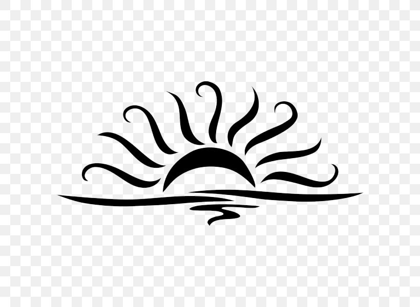 Clip Art Drawing Sunrise Image Illustration, PNG, 600x600px, Drawing, Arts, Artwork, Black, Black And White Download Free