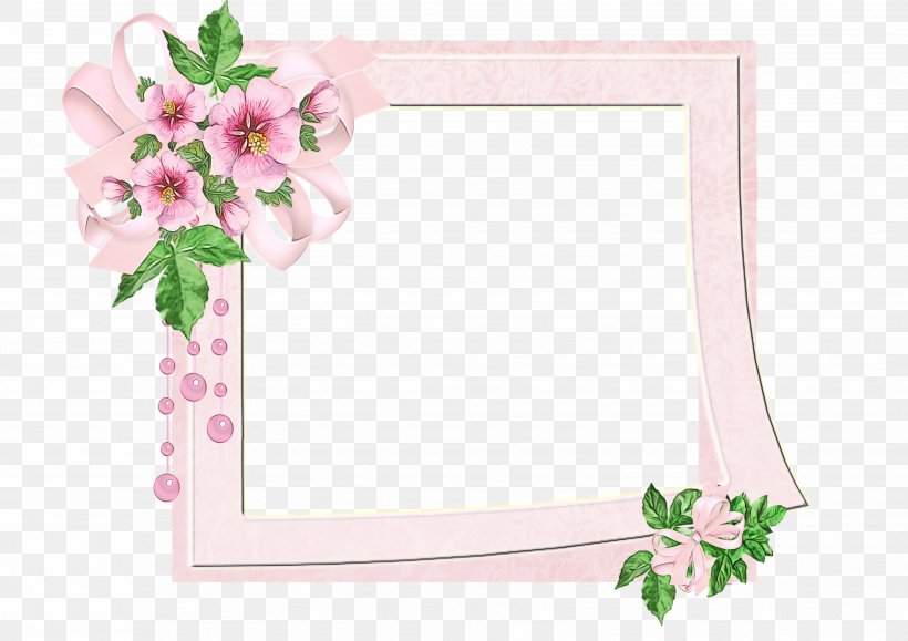 Elegant Background Frame, PNG, 3508x2480px, Picture Frames, Color, Elegant Arts Frames, Flower, Green Download Free