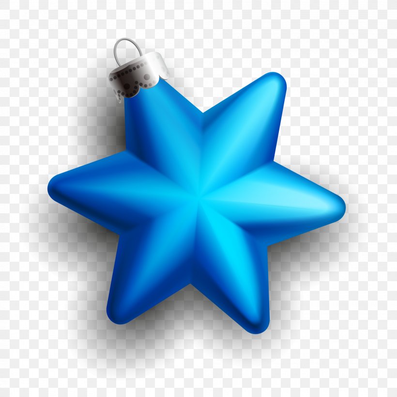 Five-pointed Star Pentagram, PNG, 2000x1999px, Fivepointed Star, Blue, Cartoon, Christmas, Cobalt Blue Download Free