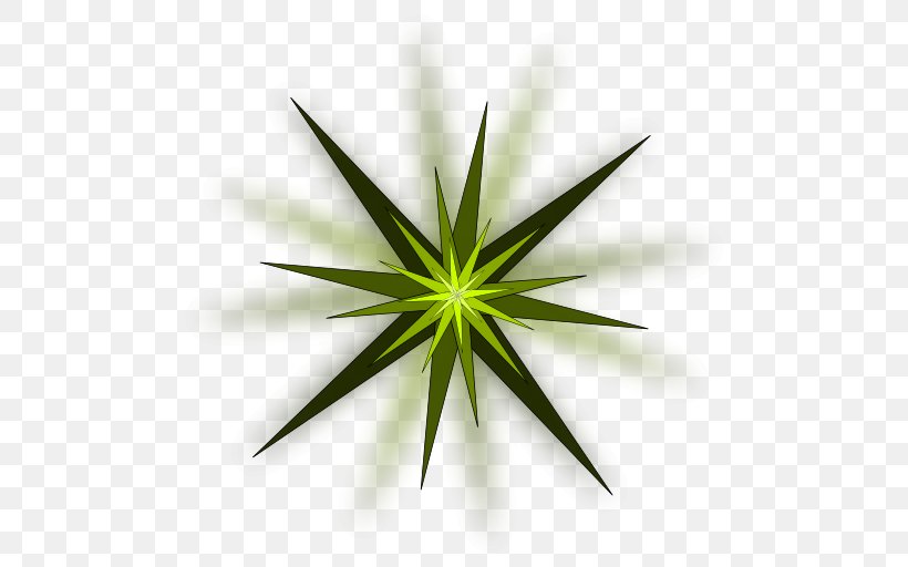 Light Star Green Clip Art, PNG, 512x512px, Light, Color, Flora, Free Content, Grass Download Free