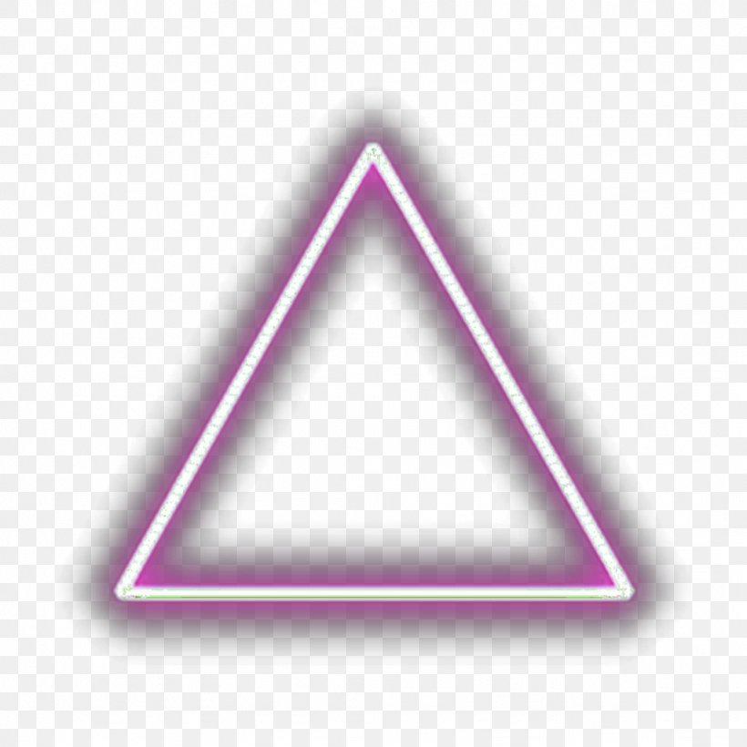 Triangle Clip Art Desktop Wallpaper Light, PNG, 1024x1024px, Triangle, Light, Neon, Neon Lighting, Neon Sign Download Free