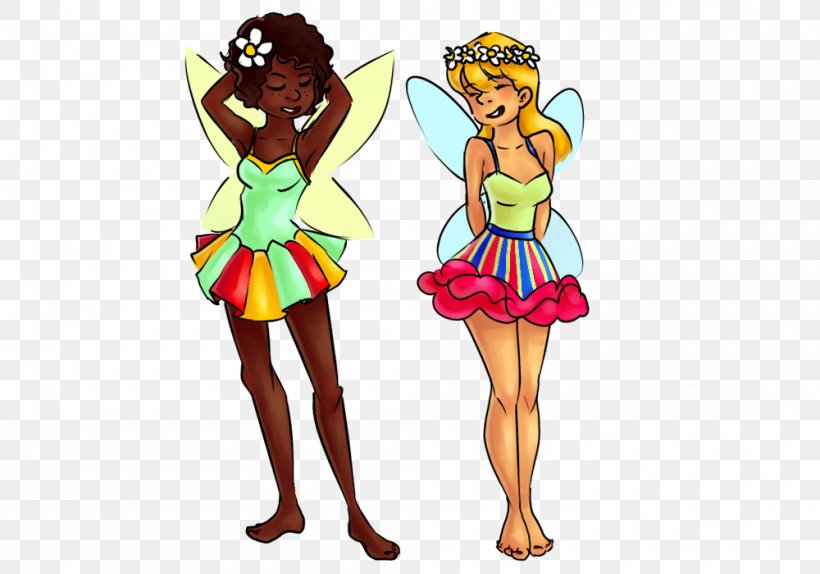 Fairy Cartoon Costume, PNG, 1000x700px, Watercolor, Cartoon, Flower, Frame, Heart Download Free