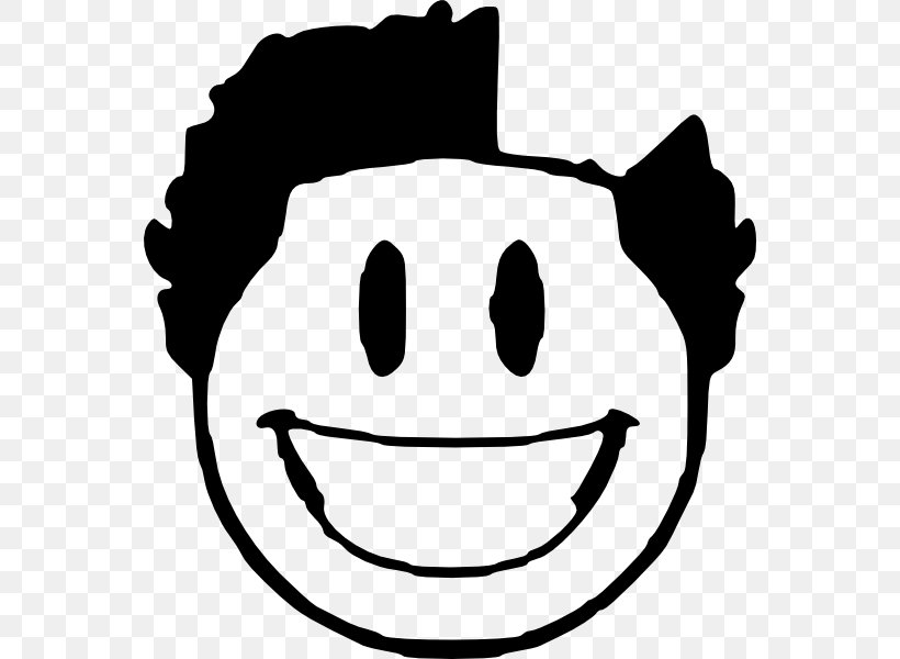 Smiley Emoticon Face Facial Expression, PNG, 558x600px, Smiley, Black, Black And White, Emoticon, Emotion Download Free
